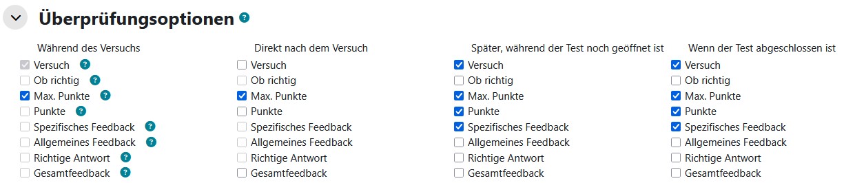 Klassenarbeit – nach Freigabe